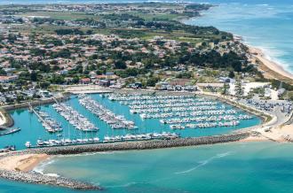 Vue aérienne de Saint-Denis d'Oléron