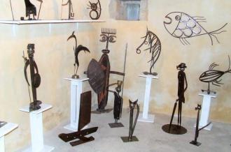 Exposition de sculptures en métal - Du champ à l'enclume