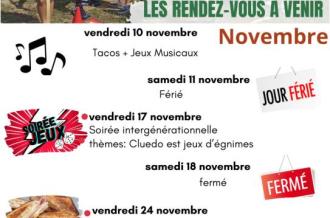 Programme Novembre