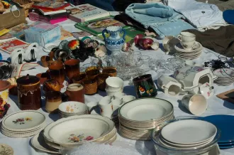 Brocante de l'Association des commerçants de Boyardville_Saint-Georges-d'Oléron