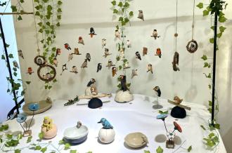 Exposition Sculptures raku