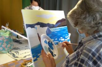 Stage d'aquarelle "Euphorbe & chenille"_Saint-Pierre-d'Oléron