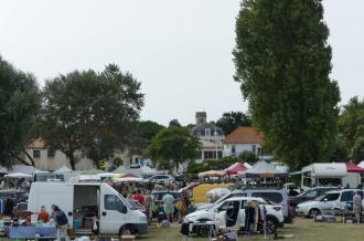 La brocante de juillet