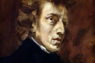 Frédéric Chopin par Delacroix, 1838
