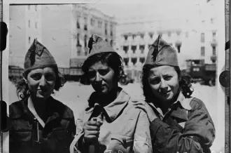 Guerre civile en Espagne, photo de presse (agence Meurisse)