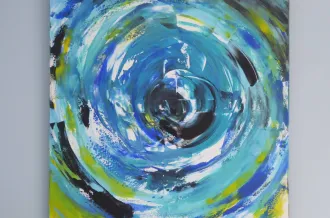 Exposition de peintures Anne Thiry_Saint-Trojan-les-Bains