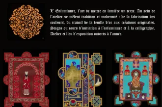 Atelier de création calligraphie et enluminure