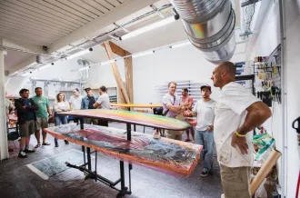 Visite guidée au Shapers Club - Fabrication planches de surf_Marennes-Hiers-Brouage