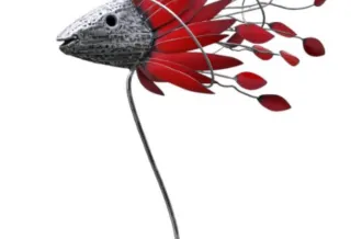 Exposition de sculptires métal - Karine HALLOUCHERIE