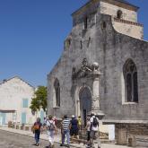 Eglise de Brouage sur le bassin de Marennes