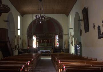 Intérieur Eglise Le Gua