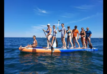 Sur une île