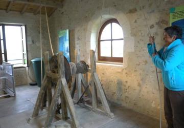 Démonstrations de meunerie au Moulin des Loges_Saint-Just-Luzac