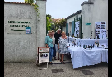 Exposition-vente de l'association Kambavenir_Saint-Denis-d'Oléron