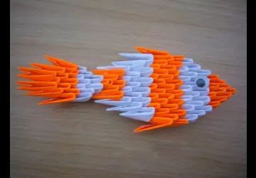 Atelier origami : "Poisson 3D" avec Pascale_Saint-Denis-d'Oléron
