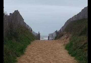 Accès plage