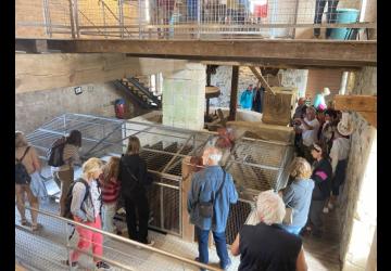 Visite guidée du Moulin des Loges en français