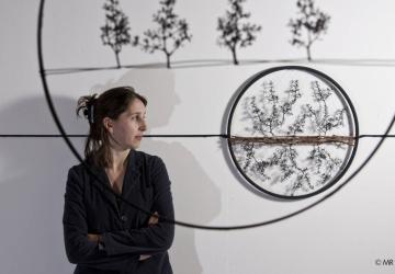 « Jardins de pierres – pierres de jardins » - installation artistique de Carole Marchais_Le Grand-Village-Plage