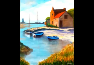 Exposition de peintures Christian Lambinet et Margaret Massé_Saint-Trojan-les-Bains