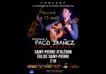 Hommage à Paco Ibanez : Chants espagnols et guitare flamenca_Saint-Pierre-d'Oléron