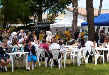 grand village en fête