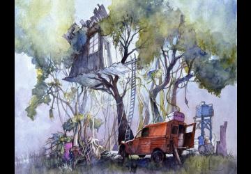Exposition de peintures Jean Paul Schifrine_Le Château-d'Oléron