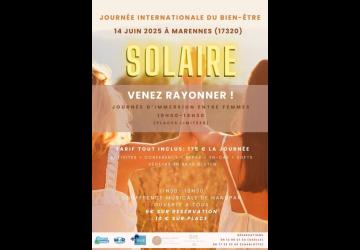 "Solaire" - Journée internationale du bien être_Marennes-Hiers-Brouage