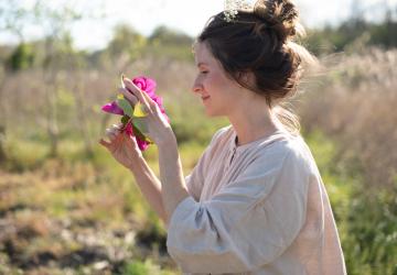 Sortie peinture en nature avec Natacha Brault_Saint-Pierre-d'Oléron