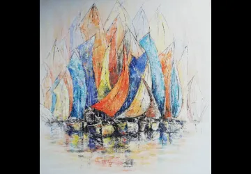 Exposition de peinture et sculpture Dominique Bauruel et Brigitte Belaud_Saint-Trojan-les-Bains