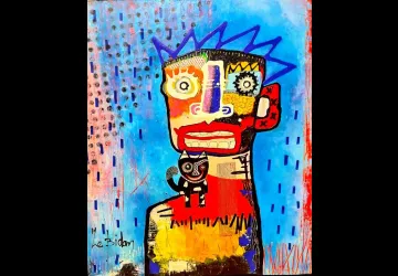 Exposition de peinture Martine Le Bidan et Armelle Colombier_Saint-Trojan-les-Bains