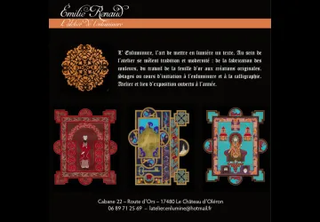 Atelier de création calligraphie et enluminure