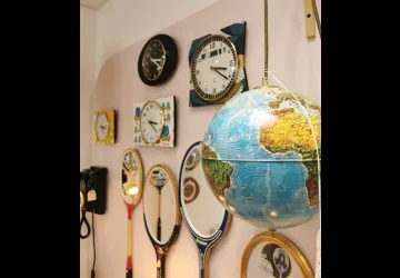 Exposition d'objets déco récup' - Julie Audureau