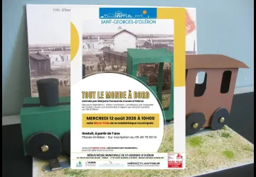 Atelier "Tout le monde à bord" animé par Marjorie Peraud du musée d’Oléron_Saint-Georges-d'Oléron