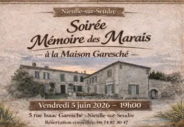 Soirée Mémoire des Marais/ Maison Garesché_Nieulle-sur-Seudre