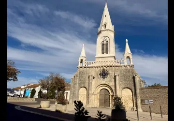 Viste commentée de l'église_Saint-Denis-d'Oléron