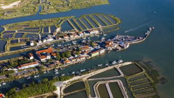 La Cayenne, port ostréicole sur le bassin de Marennes